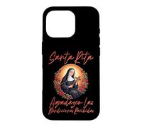 Carcasa para iPhone 16 Pro Santa Rita de Cascia agradezco Las bendiciones recibidas