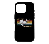 Carcasa para iPhone 16 Pro Save The Jackalope - Vintage Rabbit - Camping Cryptozoology