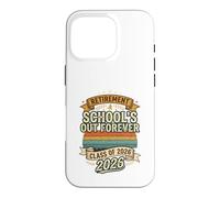 Carcasa para iPhone 16 Pro Schools out Forever Retirement 2026 Maestro Jubilado Vintage