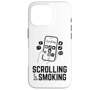 Carcasa para iPhone 16 Pro Scrolling es el Nuevo Smoking. Smartphone. Divertido