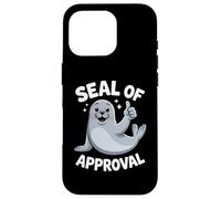Carcasa para iPhone 16 Pro Seal of Approval Pun Funny Seal