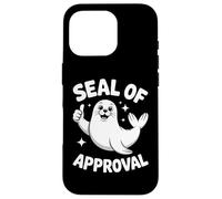 Carcasa para iPhone 16 Pro Seal of Approval Pun Funny Seal