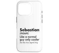 Carcasa para iPhone 16 Pro Sebastian como Un Chico Normal Solo Cooler Legend King First