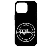 Carcasa para iPhone 16 Pro Sello de Bune Sigil Talismán Círculo Demonio