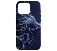 Carcasa para iPhone 16 Pro Serpiente Celestial Dragón Celta Medieval