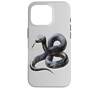 Carcasa para iPhone 16 Pro Serpiente de Serpiente Negra