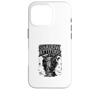 Carcasa para iPhone 16 Pro Shadow Attitude Dark Angel Streetwear de estética gótica