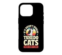 Carcasa para iPhone 16 Pro Si no Involucra Gatos Esmoquin, Entonces no me Importa