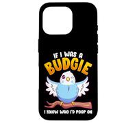 Carcasa para iPhone 16 Pro Si yo Fuera un Periquito, sé a quién haría Caca en Meme Hilarante