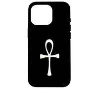 Carcasa para iPhone 16 Pro Símbolo de Gnosis de la Cruz Ankh - Gnóstico Espiritual