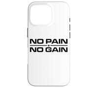 Carcasa para iPhone 16 Pro SIN Dolor SIN Ganancia Levantamiento DE Pesas Entrenamiento Fitness MUSC