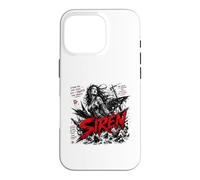 Carcasa para iPhone 16 Pro Sirena Mar Oscuro Mito Griego Horror Naufragio Leyenda