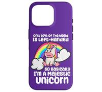 Carcasa para iPhone 16 Pro Solo el 10% del Mundo es un Unicornio zurdo