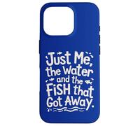 Carcasa para iPhone 16 Pro Solo yo, el Agua y el pez Que se escapó: Divertida Pesca