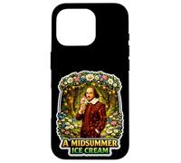 Carcasa para iPhone 16 Pro Solsticio de Verano Helado Shakespeare Juego de Palabras Comedia Divertido Jugar