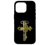 Carcasa para iPhone 16 Pro Son of God Jesus Christ Cross Christian 9 John 3 16