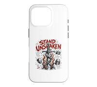 Carcasa para iPhone 16 Pro Sostenga la fe inquebrantable sobre el Miedo a Las Escrituras cristianas