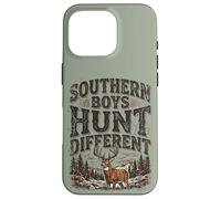 Carcasa para iPhone 16 Pro Southern Boys Hunt Different Vintage Hunting Whitetail