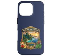 Carcasa para iPhone 16 Pro Souvenir de la Isla del Pacífico Sur del Parque Nacional Sam