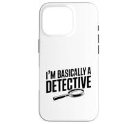 Carcasa para iPhone 16 Pro Soy básicamente un Detective Divertido para los Amantes del Misterio