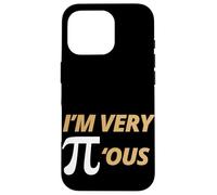 Carcasa para iPhone 16 Pro Soy Muy piadoso Funny 3.14 Pi Day Math Fan Student Teacher