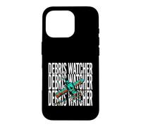 Carcasa para iPhone 16 Pro Space Junk Debris Watcher Satellite Tracker