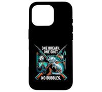 Carcasa para iPhone 16 Pro Spearfishing One Breath One Shot No Bubbles Diver