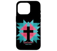 Carcasa para iPhone 16 Pro Spirit Lead Me Salmo 143:10 Cruz Cristiana Fe Cristiana