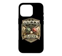 Carcasa para iPhone 16 Pro Squadra Italiana di giocatori di Bocce retrò Bocce Player