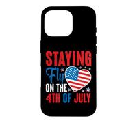Carcasa para iPhone 16 Pro Staying Fly on The 4th of July Toddler Happy 4th of July