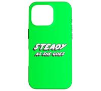 Carcasa para iPhone 16 Pro Steady as She Goes | 2000's Music Song White