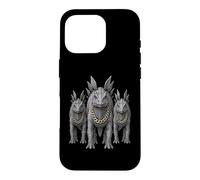 Carcasa para iPhone 16 Pro Stegosaurus Dinosaur Rap Old School Retro Streetwear 80s 90s