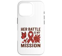 Carcasa para iPhone 16 Pro Su Batalla es mi misión