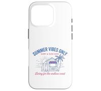 Carcasa para iPhone 16 Pro Summer Vibes Only Surf Sun Cove Beach Vacaciones