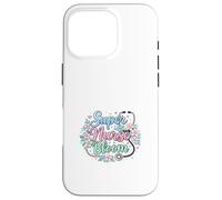 Carcasa para iPhone 16 Pro Super Nurse Bloom Tema Médico Floral