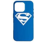 Carcasa para iPhone 16 Pro Superman Blue & White Shield