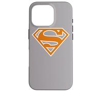 Carcasa para iPhone 16 Pro Superman Burnt Orange & White Shield