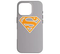 Carcasa para iPhone 16 Pro Superman Light Orange & White Shield