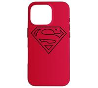 Carcasa para iPhone 16 Pro Superman Red & Black Shield