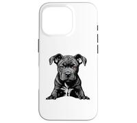 Carcasa para iPhone 16 Pro Sweet Pit Puppy Perro papá mamá Amante de los Animales Pittie Pitty Bull