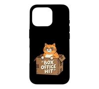 Carcasa para iPhone 16 Pro Taquilla Hit Cat Funny Feline Movie Lover