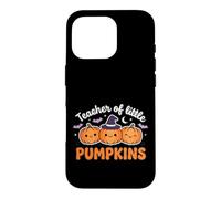 Carcasa para iPhone 16 Pro Teacher of Little Pumpkins Cute Halloween