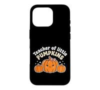 Carcasa para iPhone 16 Pro Teacher of Little Pumpkins Kawaii Pumpkins