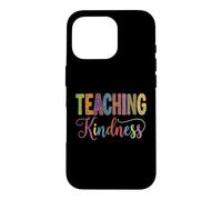 Carcasa para iPhone 16 Pro Teaching Kindness Teacher Cute School