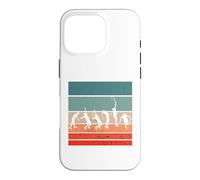 Carcasa para iPhone 16 Pro Tennis Tennis Serve Sports Silhouettes Evolution Motion