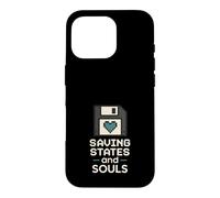 Carcasa para iPhone 16 Pro Terapeuta Gamer Controlador Emocional Jugador Salud Mental Diversión