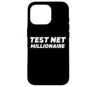 Carcasa para iPhone 16 Pro Test Net Millionaire Funny Crypto Blockchain Test Net Coins