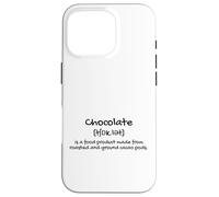 Carcasa para iPhone 16 Pro The Definition of Chocolate Illustration Graphic Designs