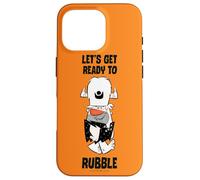 Carcasa para iPhone 16 Pro The Flintstones Barney Let's Get Ready to Rubble