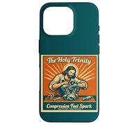 Carcasa para iPhone 16 Pro The Holy Trinity Compression Fuel Spark Keep Faith Running